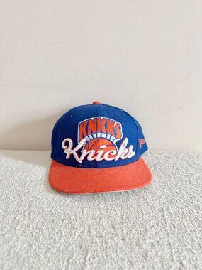 New Era NBA NEW YORK KNICKS 59Fifty Hardwood Classics Fitted Hat, Size 7⅛
